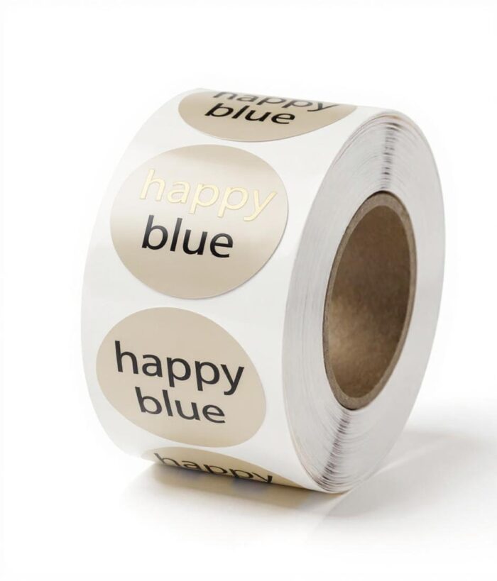 2"  Clear Adhesive Labels - Image 2